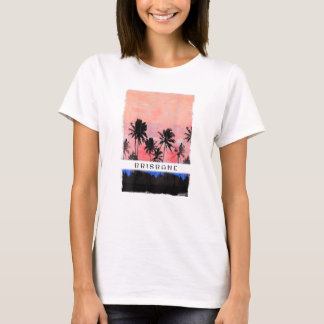 Camiseta Brisbane Australia Sunset Vacation Souvenir