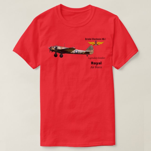Camiseta Bristol Blenheim (Diseño del anverso)