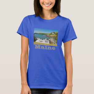 Camiseta Bristol del sur en la costa de Maine