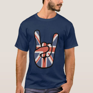 Camiseta Brit Rock Hand