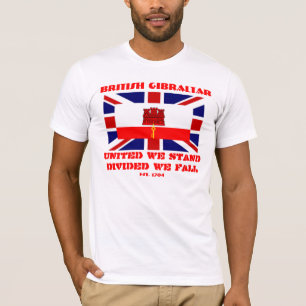 Camiseta británica de Gibraltar