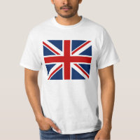 Camiseta británica de la bandera