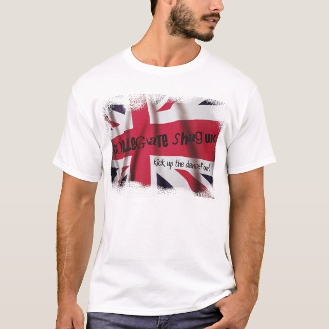Camiseta BRITÁNICA de la bandera de unión de la (Anverso)