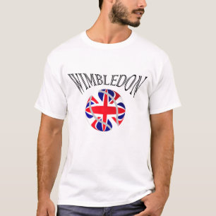 Camiseta BRITÁNICA de la bandera del tenis de