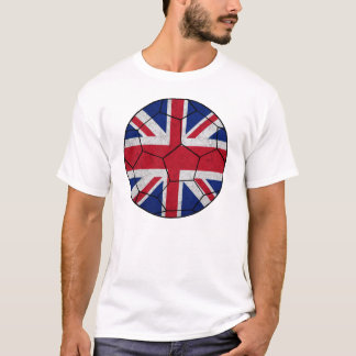 Camiseta BRITÁNICA del balón de fútbol