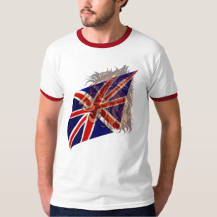 Camiseta británica del león de la bandera "n"