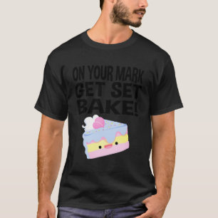 Camiseta Británico Baking Show S Get Set Bake