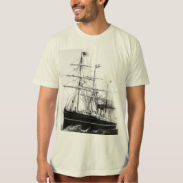 Camiseta Británico de Estrella Blanca
