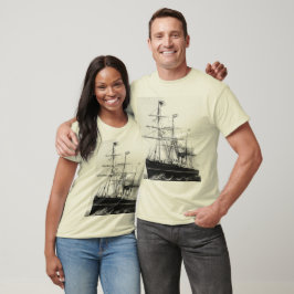 Camiseta Británico de Estrella Blanca