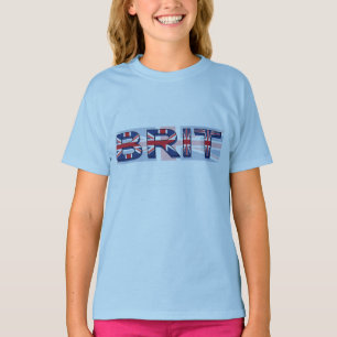 Camiseta Británico, estilo de Union Jack