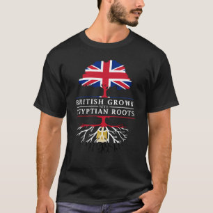 Camiseta Británicos crecidos con el diseño de Egipto   de