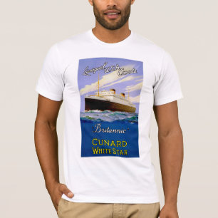 Camiseta ~ Britannic Liverpool, los E.E.U.U., Canadá