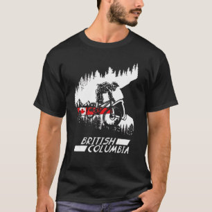 Camiseta British Columbia Mtb Descenso Trayectoria Ciclista