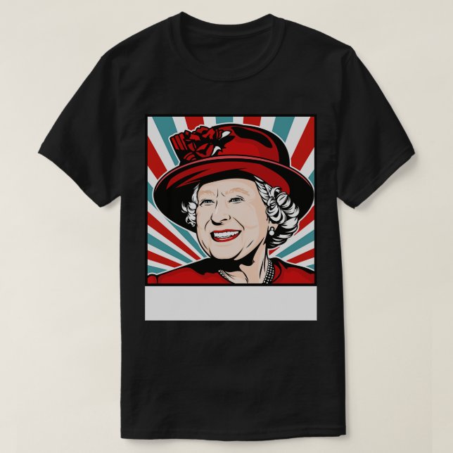Camiseta British Queens Platinum Jubilee - Honoring The Eli (Diseño del anverso)