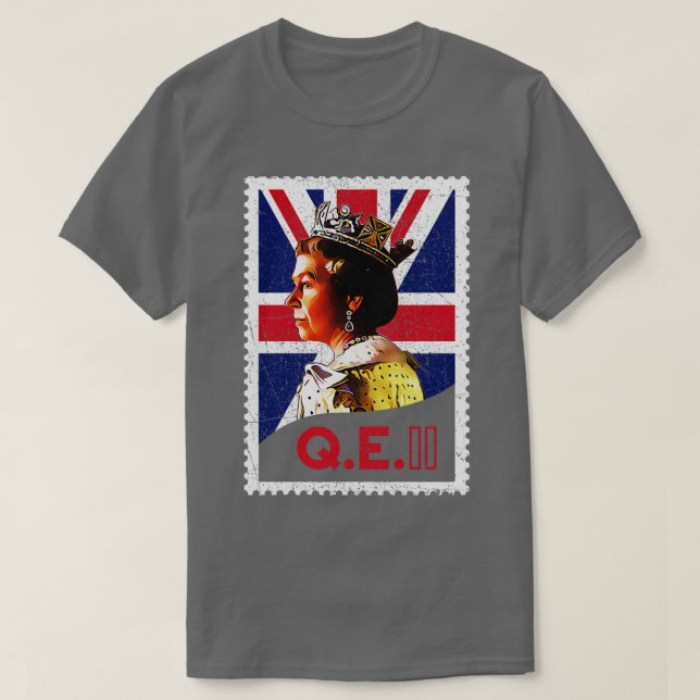 Camiseta British Queens Platinum Jubilee - Honoring The Eli (Diseño del anverso)