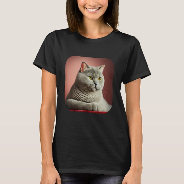 Camiseta British Shorthair Cat 5 (Anverso)