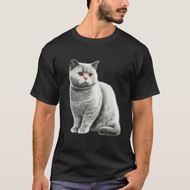 Camiseta British Shorthair Cat Cat (Anverso)