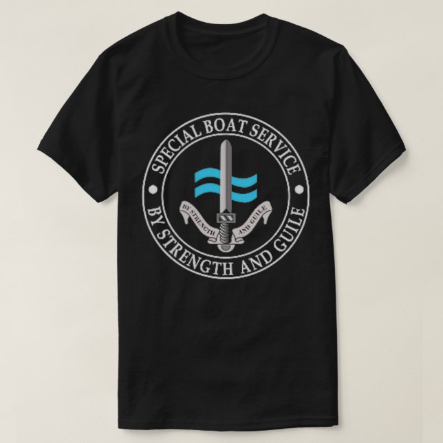 Camiseta British Special Bot Service SBS Tshirt (Diseño del anverso)
