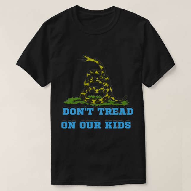 Camiseta Brittany Aldean Don_t Tread On Our Kids (Diseño del anverso)