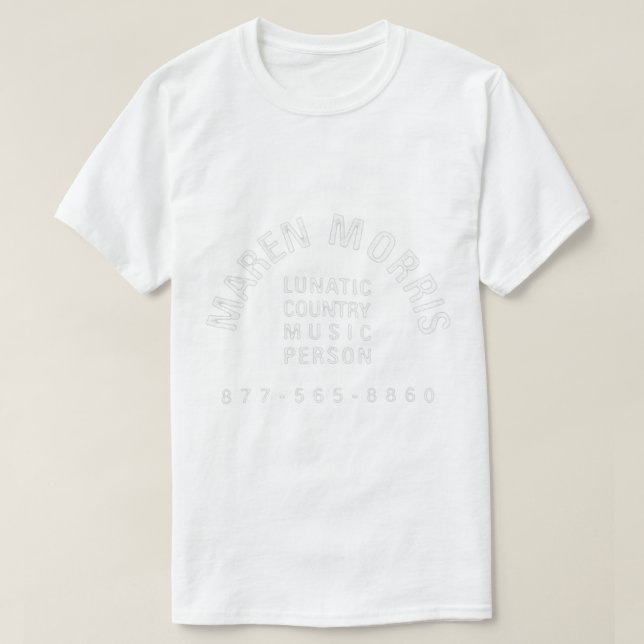 Camiseta Brittany Aldean Maren Morris (Diseño del anverso)