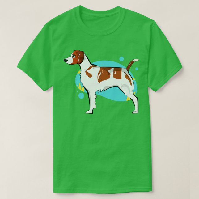 Camiseta Brittany Dog (Diseño del anverso)