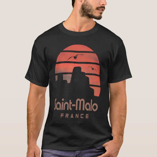 Camiseta Brittany France Saint Malo (Anverso)