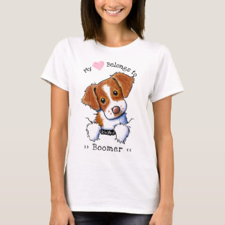 Camiseta Brittany, MI CORAZÓN PERTENECE A