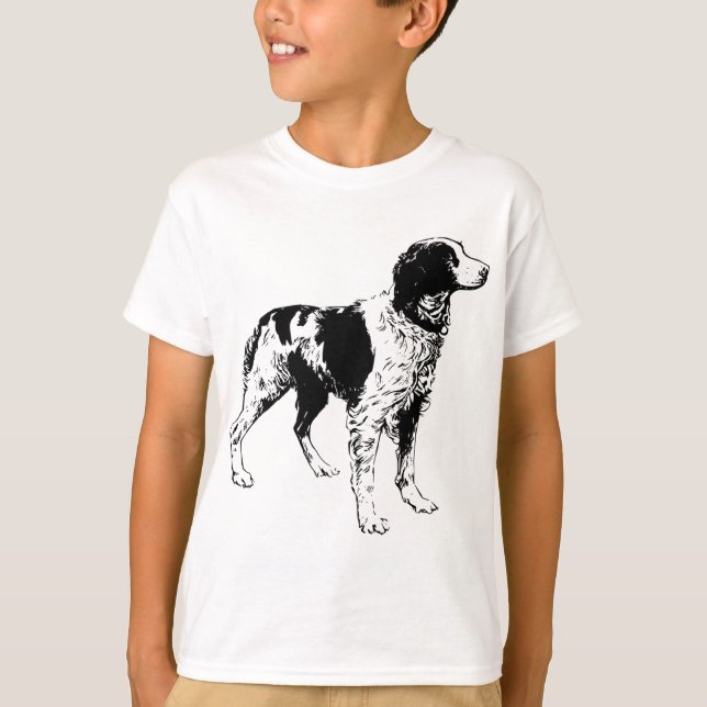 Camiseta brittany spaniel (Anverso)