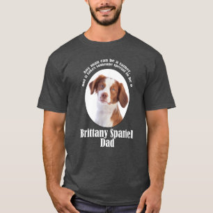 Camiseta Brittany Spaniel Dad