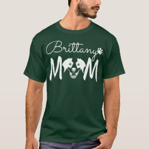 Camiseta Brittany Spaniel Dog Rescue Brittany Mom