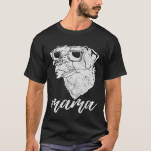 Camiseta Brittany Spaniel Mama Vintage