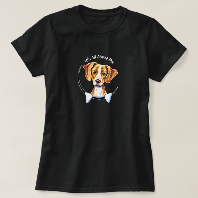Camiseta Brittany Spaniel Todo Sobre Mí (Diseño del anverso)