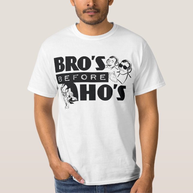 Camiseta Bro antes Ho (Anverso)