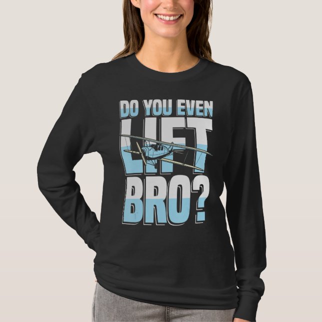 Camiseta Bro De Ascensor Para Piloto Y Copilot (Anverso)