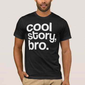 Camiseta bro fresco de la historia