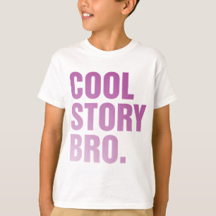 Camiseta bro fresco de la historia