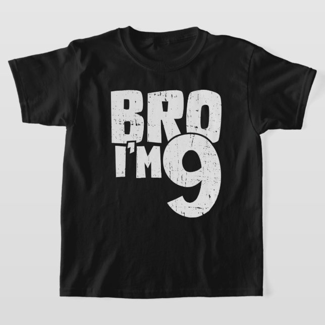Camiseta Bro Im 9 (Distribución)