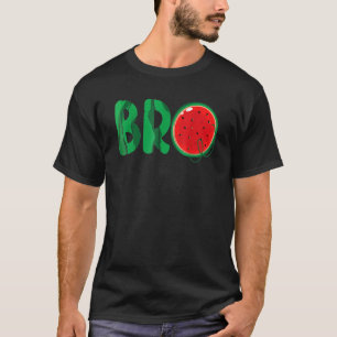 Camiseta Bro Watermelón Matanza Familia Fruta de verano