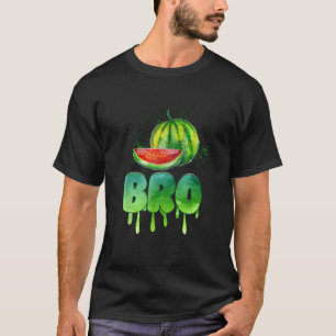 Camiseta Bro Watermelón Tee Guay Summer Tropical Fruto Melo