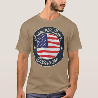 Camiseta Broadkill Beach - Patriotic Delaware Souvenir T-Sh