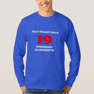 Camiseta Broadway imbatible rico Blueshirts