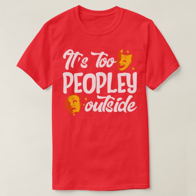 Camiseta Broadway Lover Gift Theater Nerd Gift (Diseño del anverso)