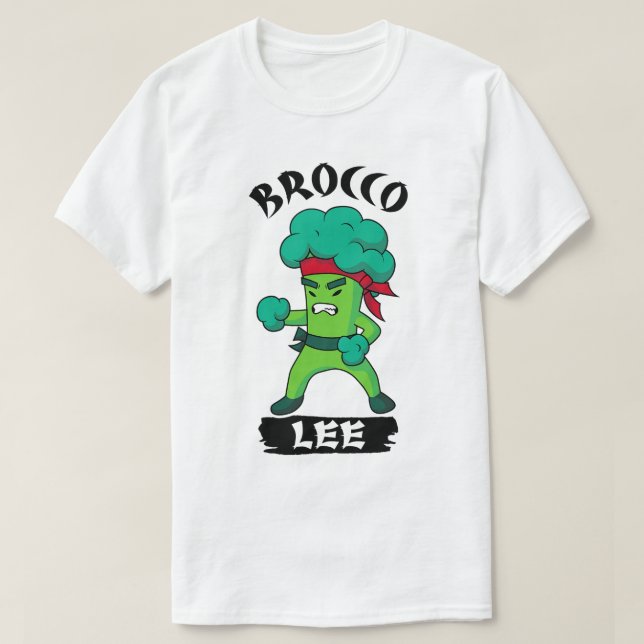 Camiseta Brocco Lee Broccoli Meme 1 (Diseño del anverso)