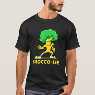 Camiseta Brocco Lee Mma Martial Arts Tee Veggies Veggies Ve