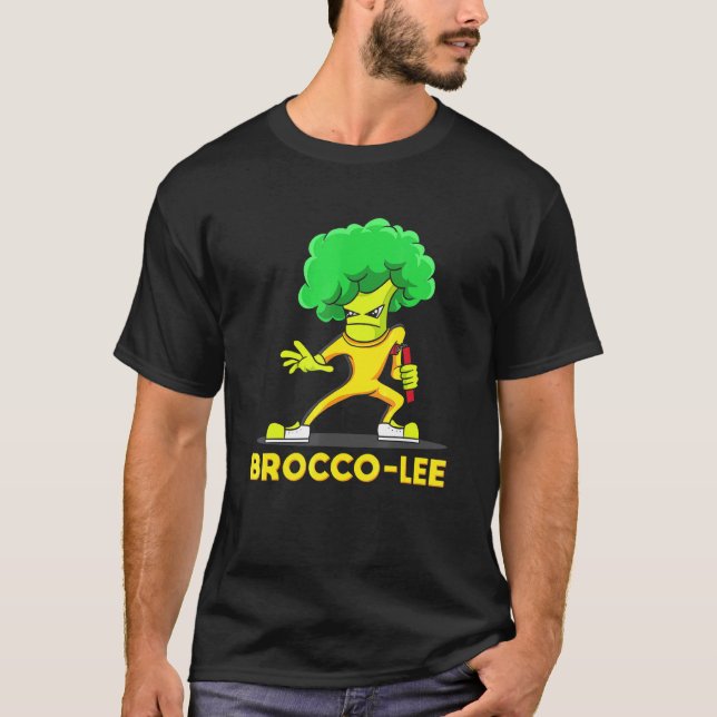 Camiseta Brocco Lee Mma Martial Arts Tee Veggies Veggies Ve (Anverso)
