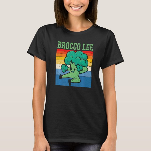 Camiseta Brocco Lee Vegetable Vegetarian (Anverso)