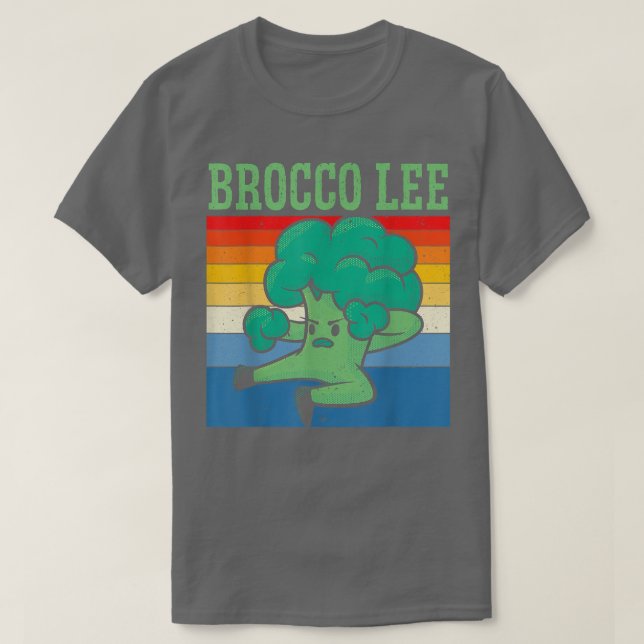 Camiseta Brocco Lee Vegetable Vegetarian Broccoli T-S (Diseño del anverso)