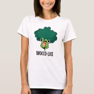 Camiseta Brocco lick Funny Veggie Broccoli Pun