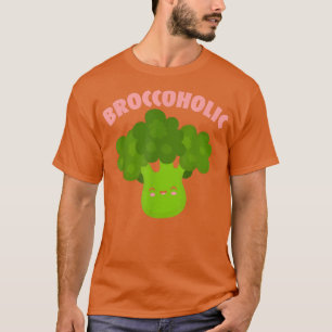 Camiseta Broccoholic Broccoli Vegetable Vegetable Healthy V