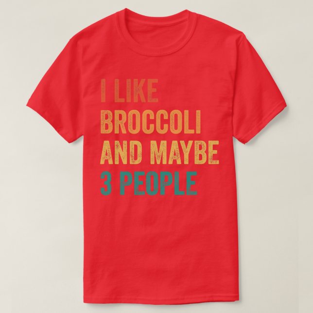 Camiseta Broccoli 1 (Diseño del anverso)